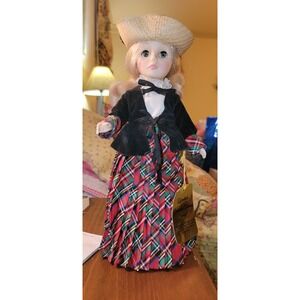 Genuine Effanee original Grandes Dames, Robyn,, a Lady in Tartan Heritage plaid